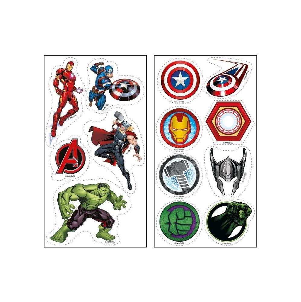 Jadalne-Naklejki-Cukrowe-Na-Muffinki-Avengers blank