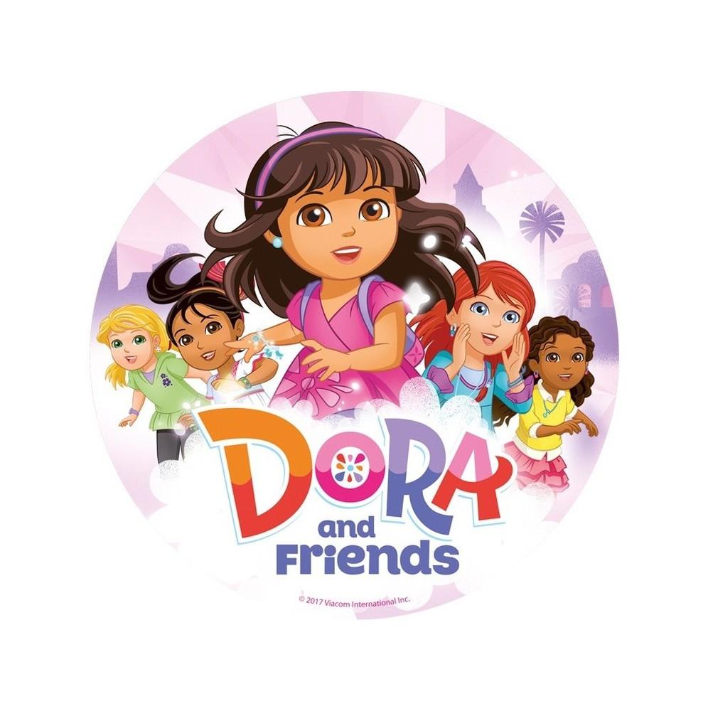 Oplatek-na-tort-Dora-Nr-7-21cm