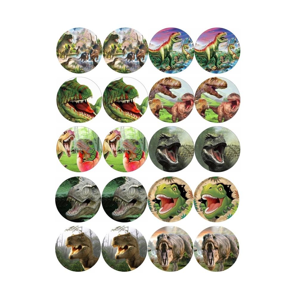 Oplatki-Z-Wafla-Na-Muffinki-Dinozaury-45cm-20-sztuk