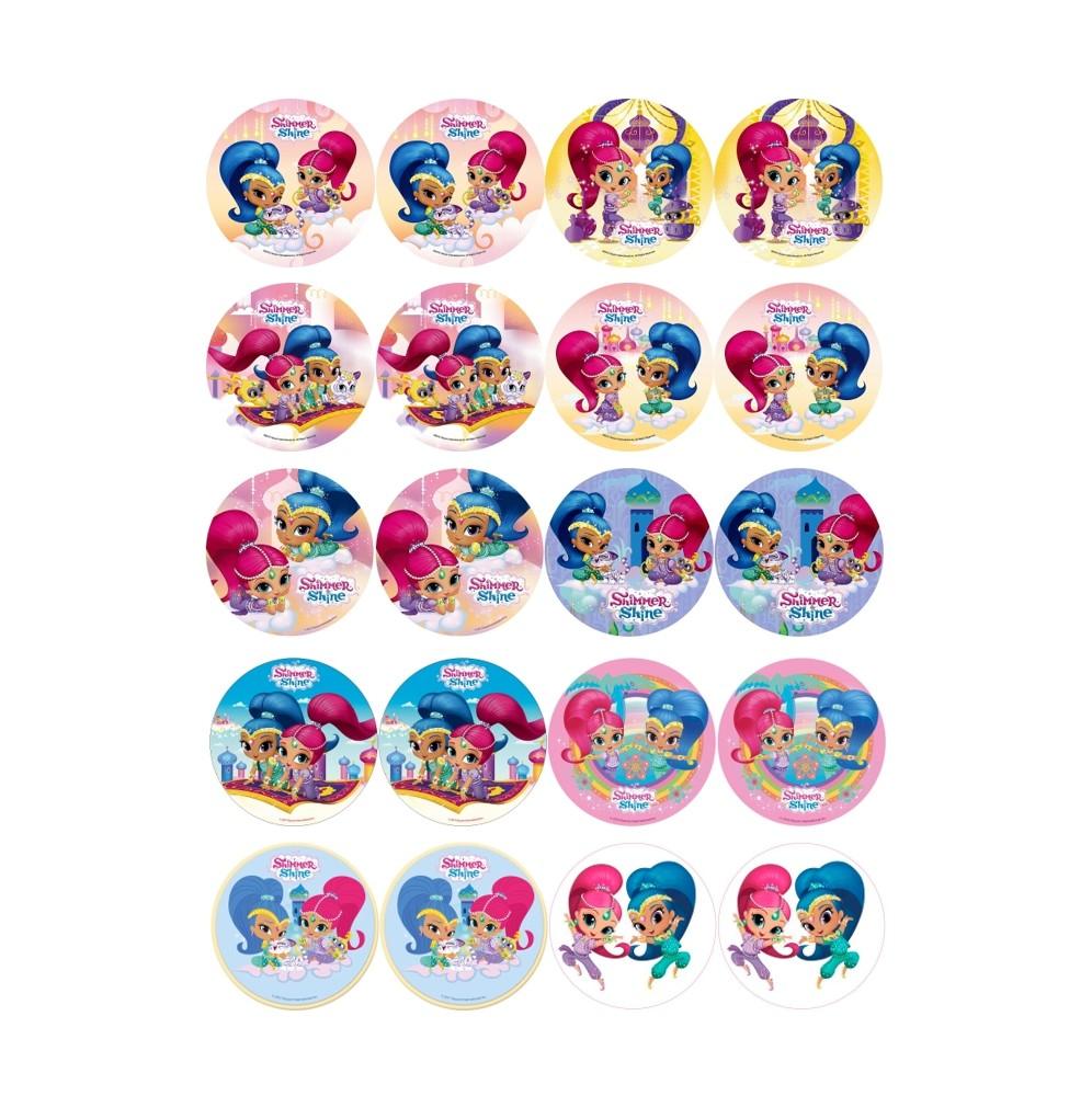 Oplatki-Z-Wafla-Na-Muffinki-Shimmer-i-Shine-45cm-20-sztuk