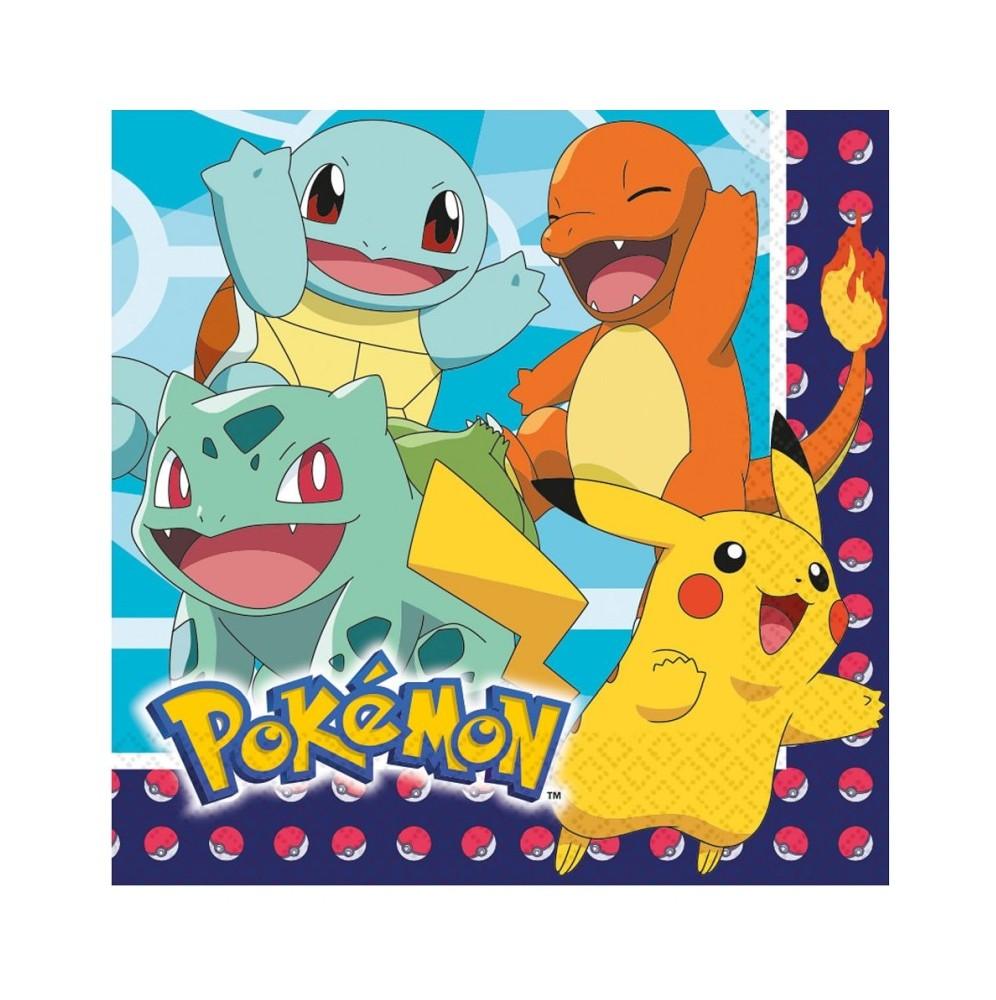 Serwetki-papierowe-Pokemon-33-x-33-cm-16-sztuk