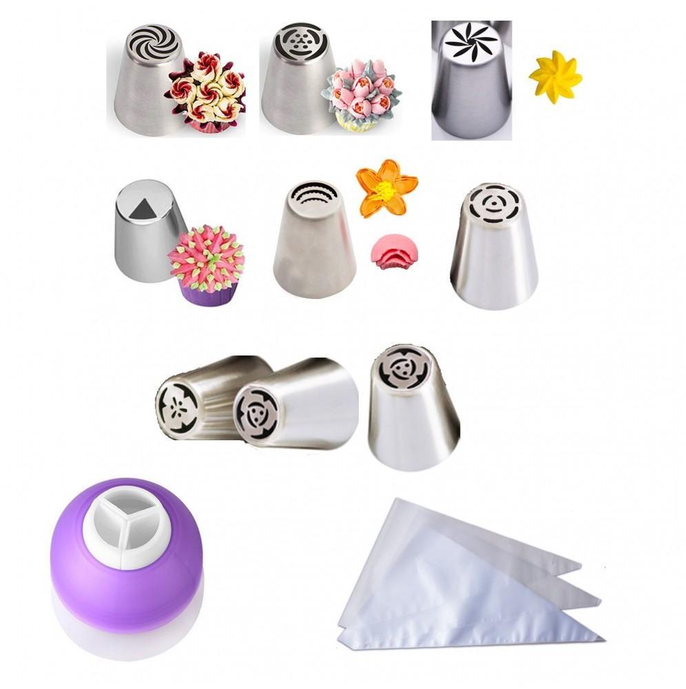 Tylki-Rosyjskie-8-sztuk-Adapter-3-Worki-Zestaw