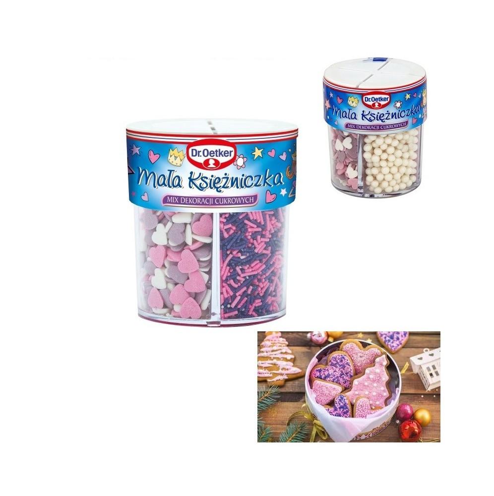 Zestaw-cukrowych-posypek-Mala-Ksiezniczka-DrOetker-78g blank