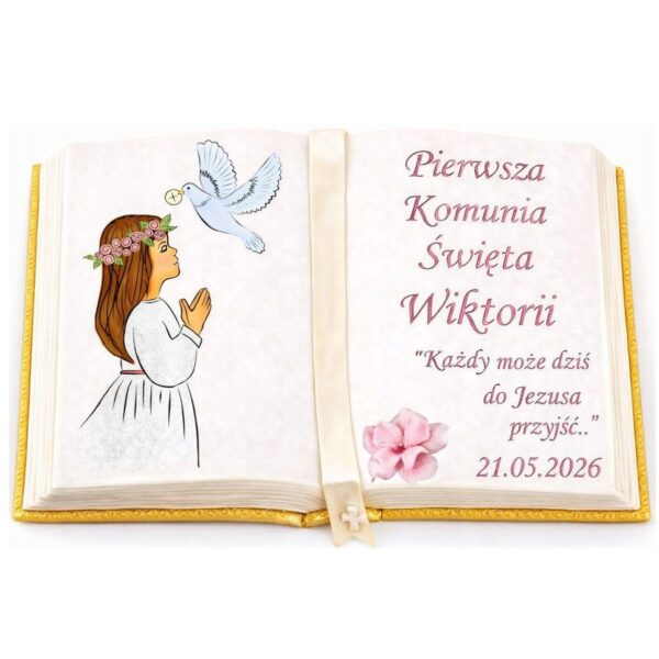oplatek-na-tort-komunijny-ksiega-dziewczynka-z-golebiem-i-imieniem