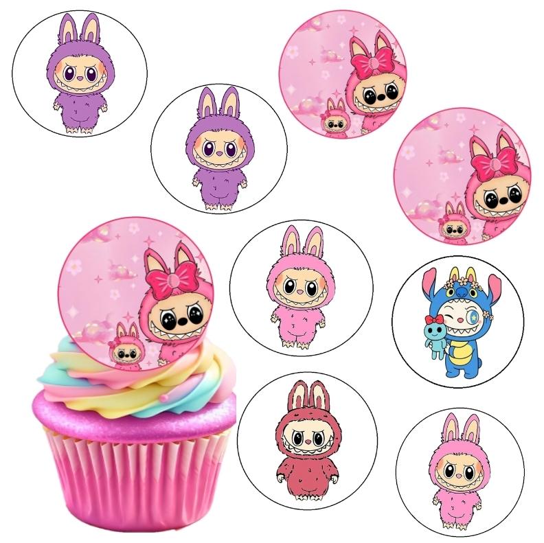 opłatek na tort labubu-16